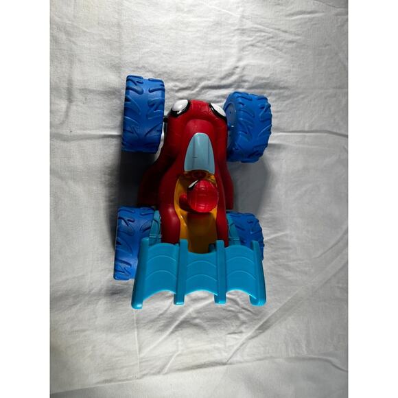 Marvel Spidey & Amazing Friends Web Climber Vehicle with Rev-Up Jazwares 2024 7" - Picture 10 of 16